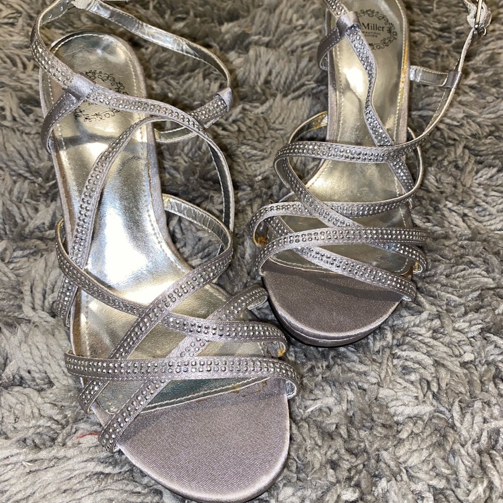 Beautiful Silver Heels